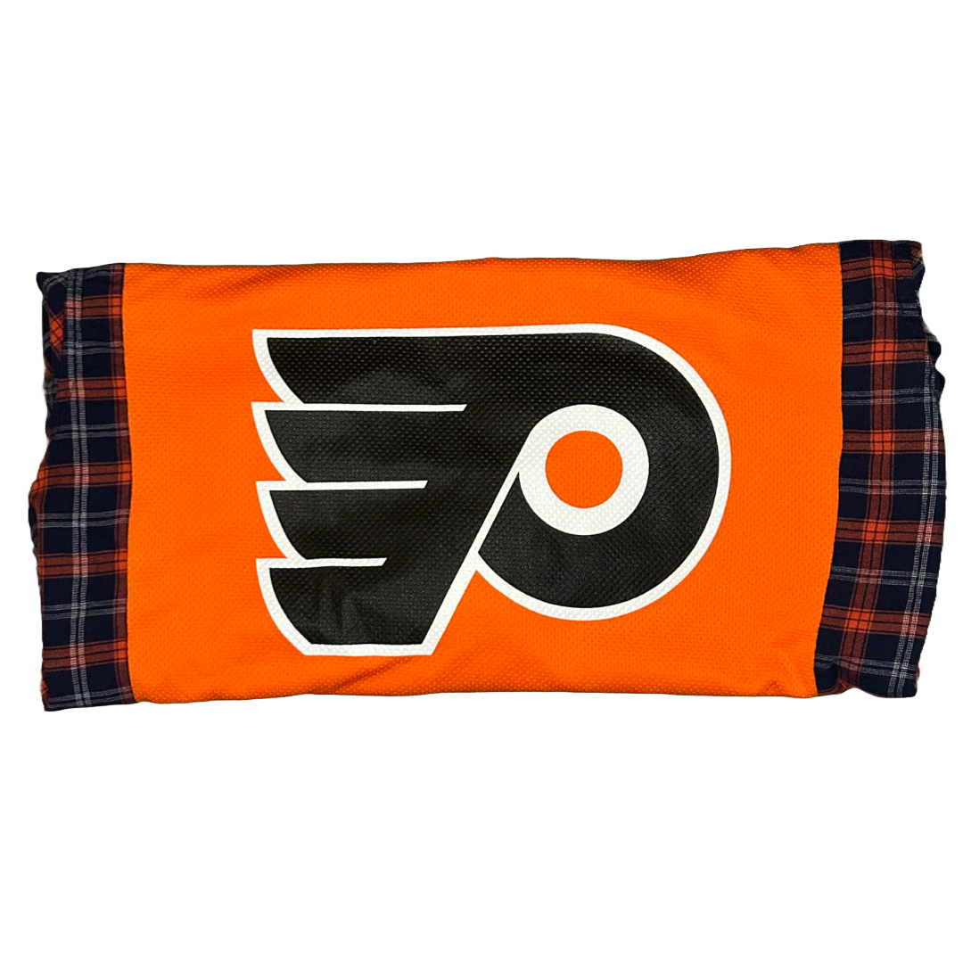 Philadelphia Flyers | Upcycled Flannel Shirts | Sports Shirt | NHL Shirt | Sports Apparel | Team Apparel