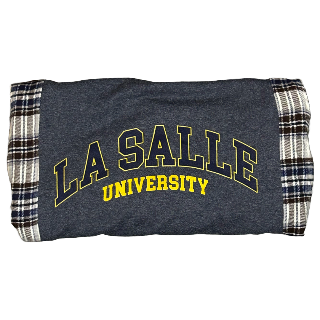 La Salle Explorers | Upcycled Flannel Shirts | College Shirt | NCAA Shirt | College Apparel | Team Apparel
