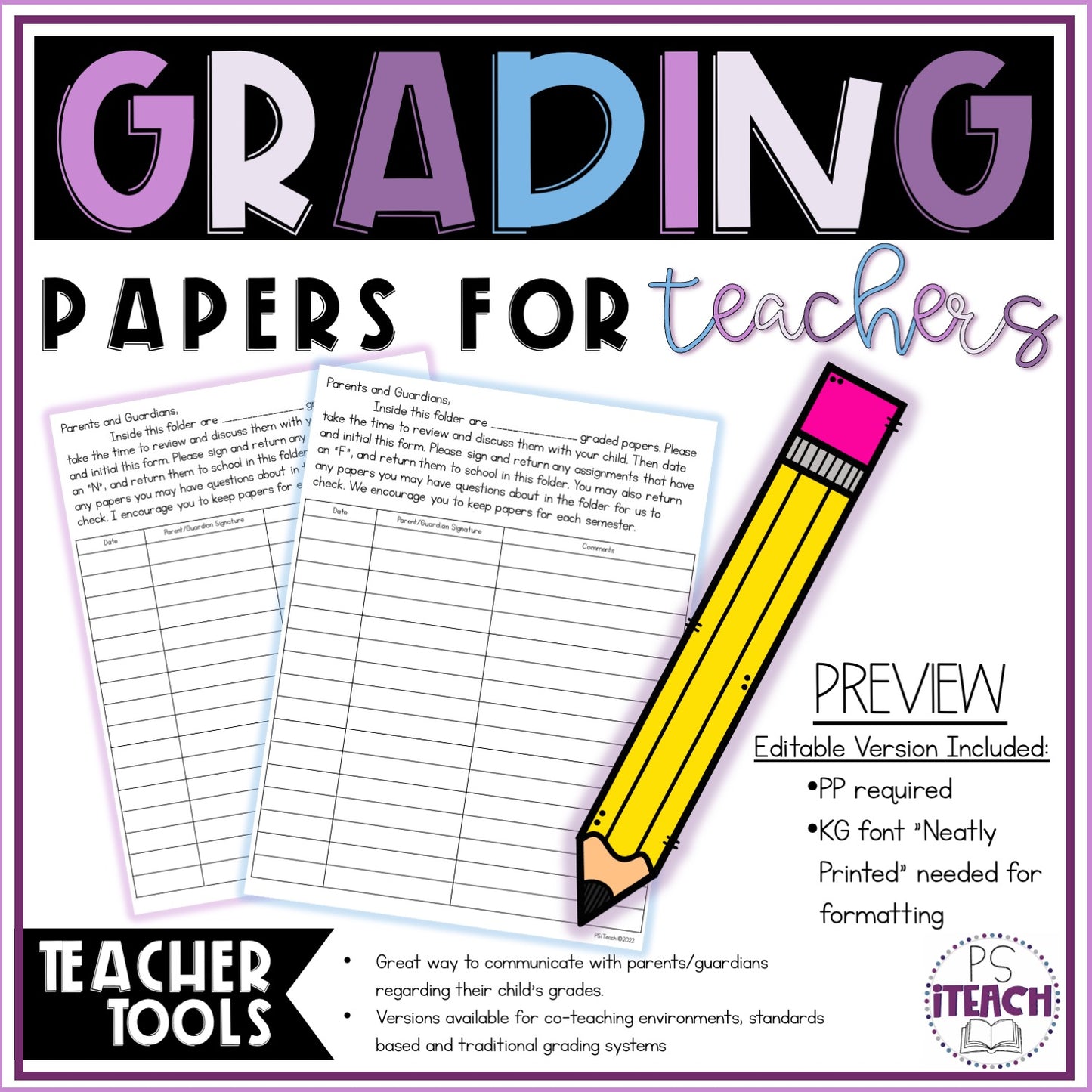 Graded Papers Resource