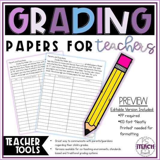Graded Papers Resource
