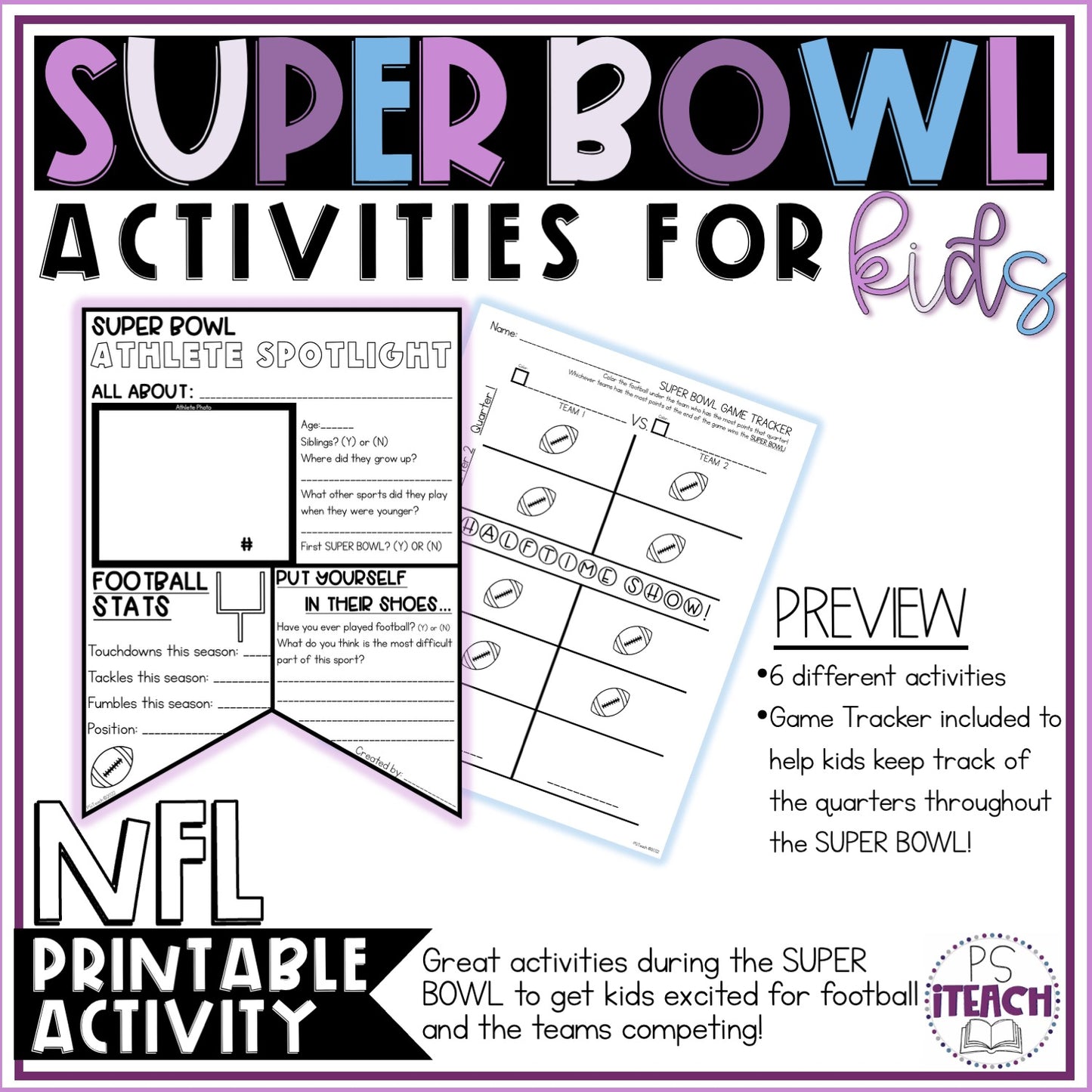 Super Bowl Pregame Activities