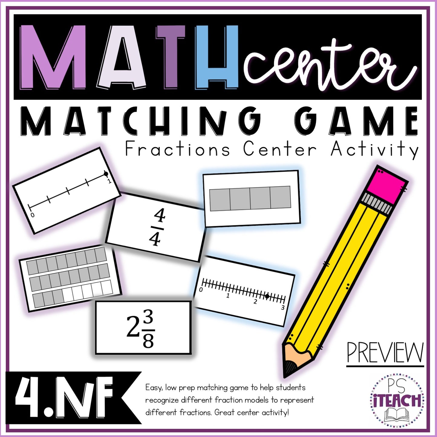 Fractions Math Game