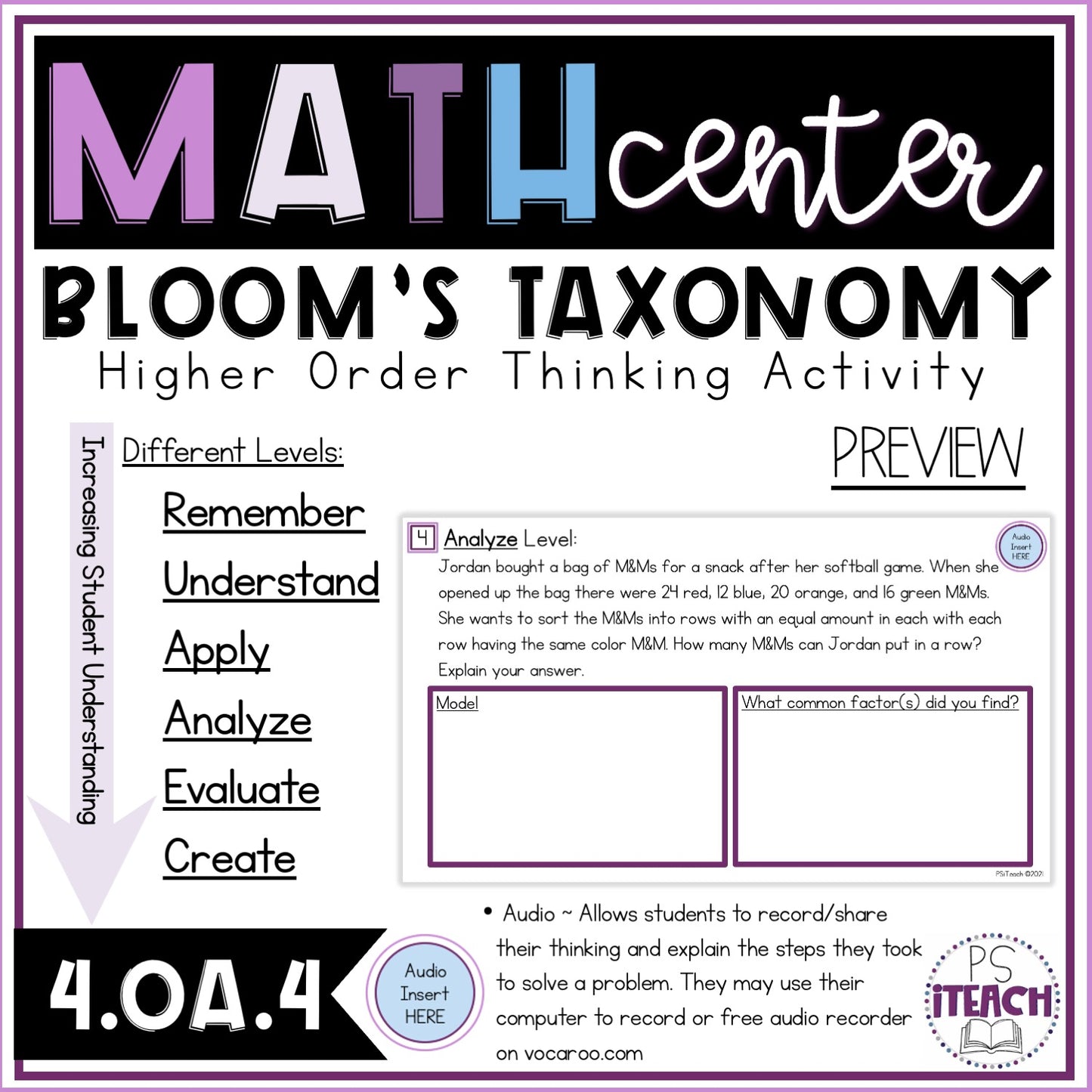 Math Activity 4.OA.4