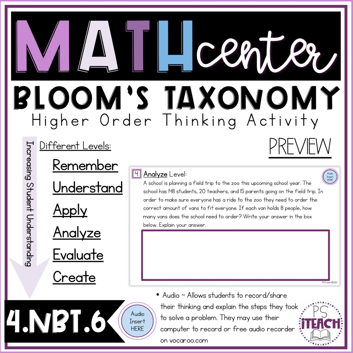 Division Math Problems 4th Grade