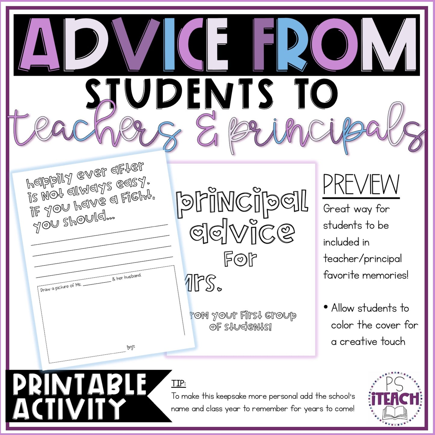 Teaching/Marriage/Retirement Advice & Appreciation from Students