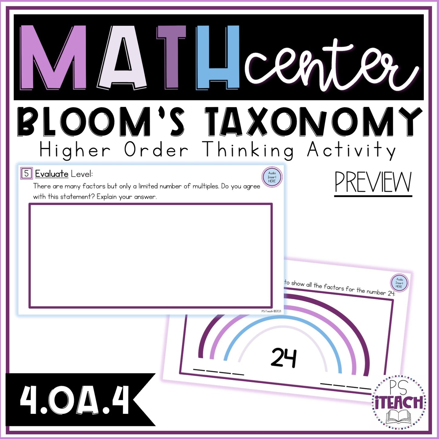 Math Activity 4.OA.4
